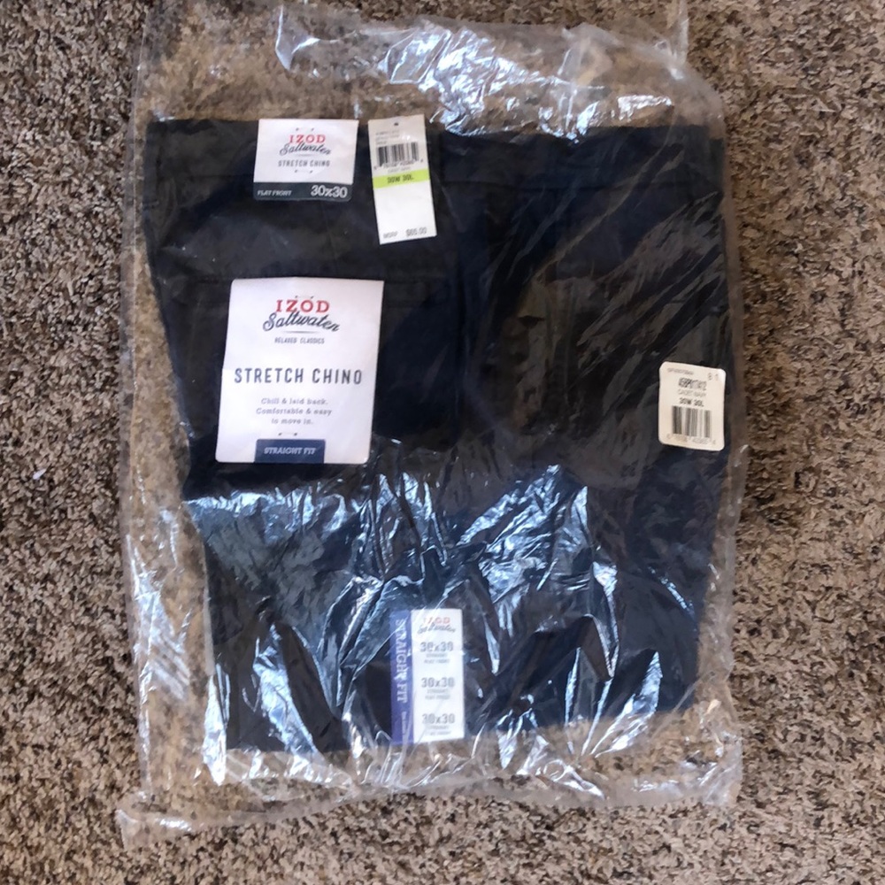 Izod salterwater chino pants size 30x30